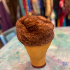 Mid Century Fur Barrette